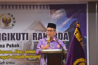 Rakerda DHD 45 Riau, Masrul: Semangat Para Pejuang Perlu Diteladani Generasi Penerus Bangsa