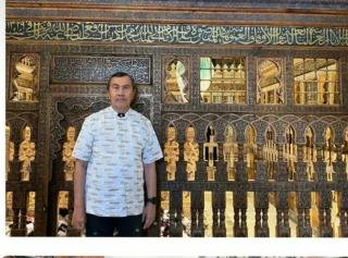 Singgah di Mesir, Gubri Ziarah ke Makam Imam Syafi