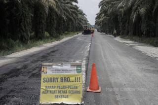 Ini Progres Pembangunan Jalan Alternatif Pekanbaru-Siak di PT SIR