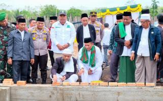 Peletakan Batu Pertama Masjid Baburrohmah, Bupati: Ini Tanggungjawab Bersama