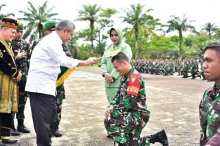 450 Pasukan dari Kampar Siap Bertugas di Perbatasan RI-Papua Nugini