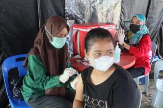 Capaian Vaksinasi II di Riau Capai 70,92 %