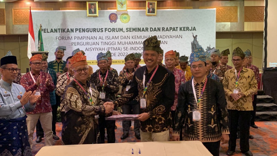 UMRI Tuan Rumah Pelantikan, Seminar dan Rapat Kerja Nasional Forum Pimpinan AIK PTMA Se-Indonesia