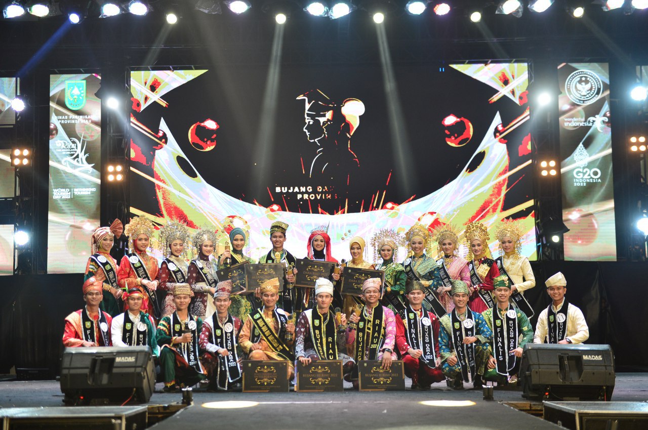 Kenduri Riau Sukses Digelar, Inilah Bujang Dara Riau Tahun 2022