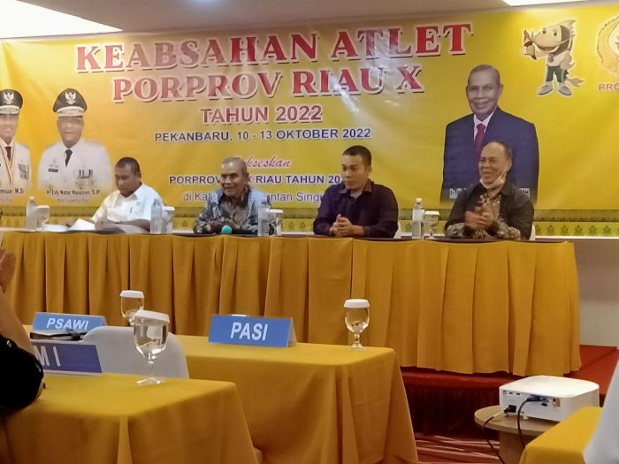 Jelang Porprov X Riau Tim Keabsahan Mulai Verifikasi dan Validasi 4.379 Atlet