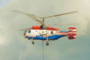 Tiga Heli Water Bombing Padamkan 1.219,93 Hektar Lahan di Riau