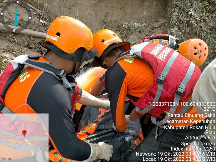 Petani Jagung di Rantau Kasai yang Terbawa Arus Sungai Rokan Ditemukan Tewas