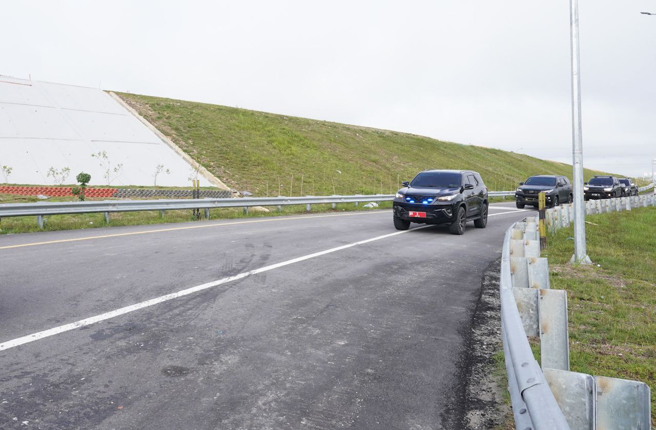 Gubernur Riau Syamsuar Uji Coba Tol Pekanbaru-Bangkinang, Ini Katanya
