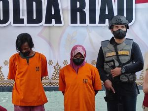 Polda Riau Tangkap Pria Aniaya Anak Difabel 