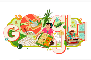 Hari ini Googe Doodle Menampilkan Ilustrasi Tempe Mendoan, Begini Penjelasannya
