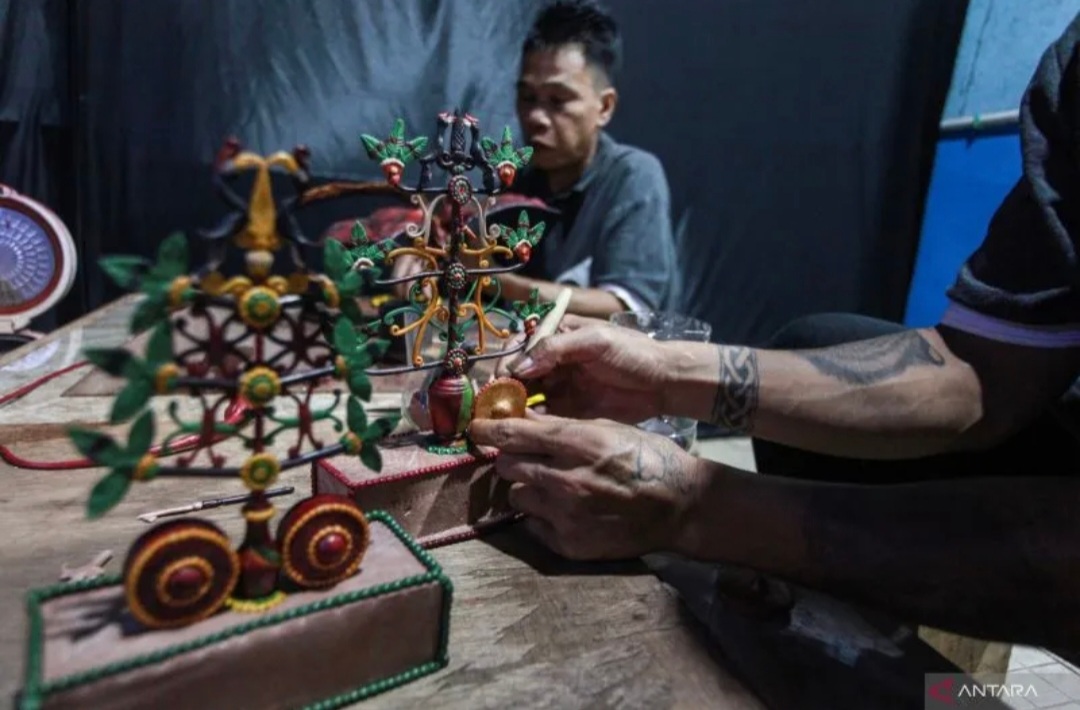Kerajinan Napi Lapas Pekanbaru Laris Terjual di Bali dalam festival Karya Cipta Anak Negeri