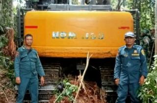 KLHK Tangkap Perambah Hutan di Suaka Margasatwa Giam Siak Kecil