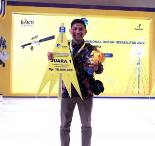 Selamat! ASN Penyandang Disabilitas Siak Raih Juara 1 Kompetisi TIK Nasional