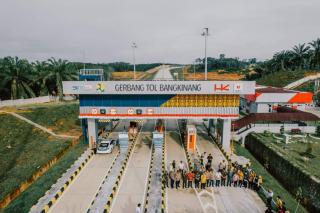 4.000 Kendaraan Melintas Tol Pekanbaru - Bangkinang di Hari Pertama Operasional 