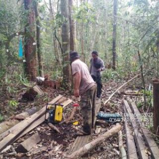 Satu Pelaku Ditangkap, Penjarah Kayu SM Kerumutan Marak