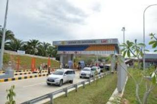 Akhir Pekan Jumlah Kendaraan Melintas di Tol Pekanbaru - Bangkinang Meningkat