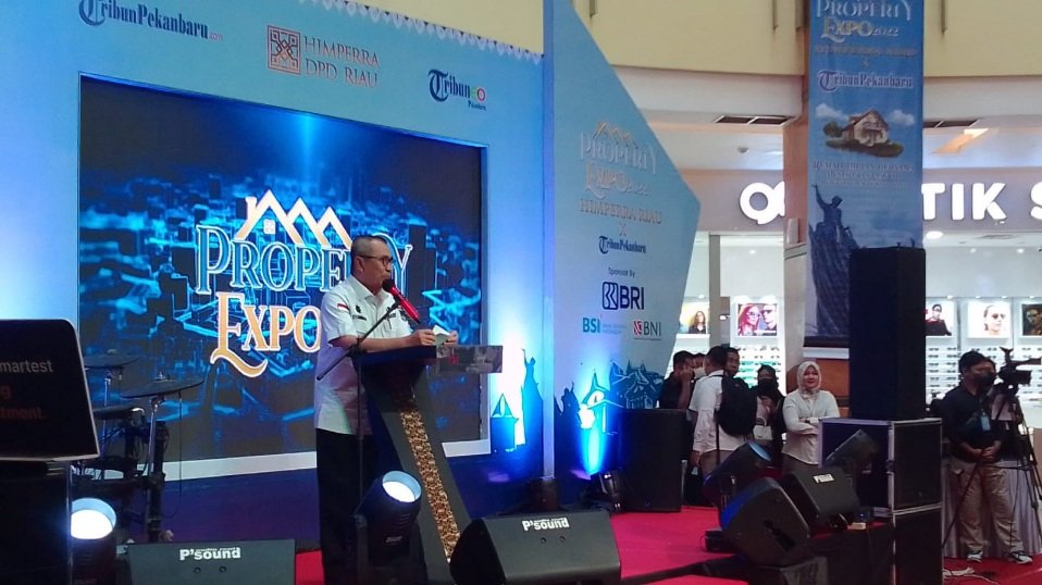 Dibuka Oleh Gubri, DPD HIMPERRA Riau Resmikan Property Expo 2022 di Pekanbaru