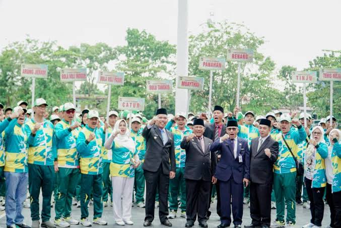 432 Kontingen Kampar Siap Rebut Medali di Porprov Riau 2022
