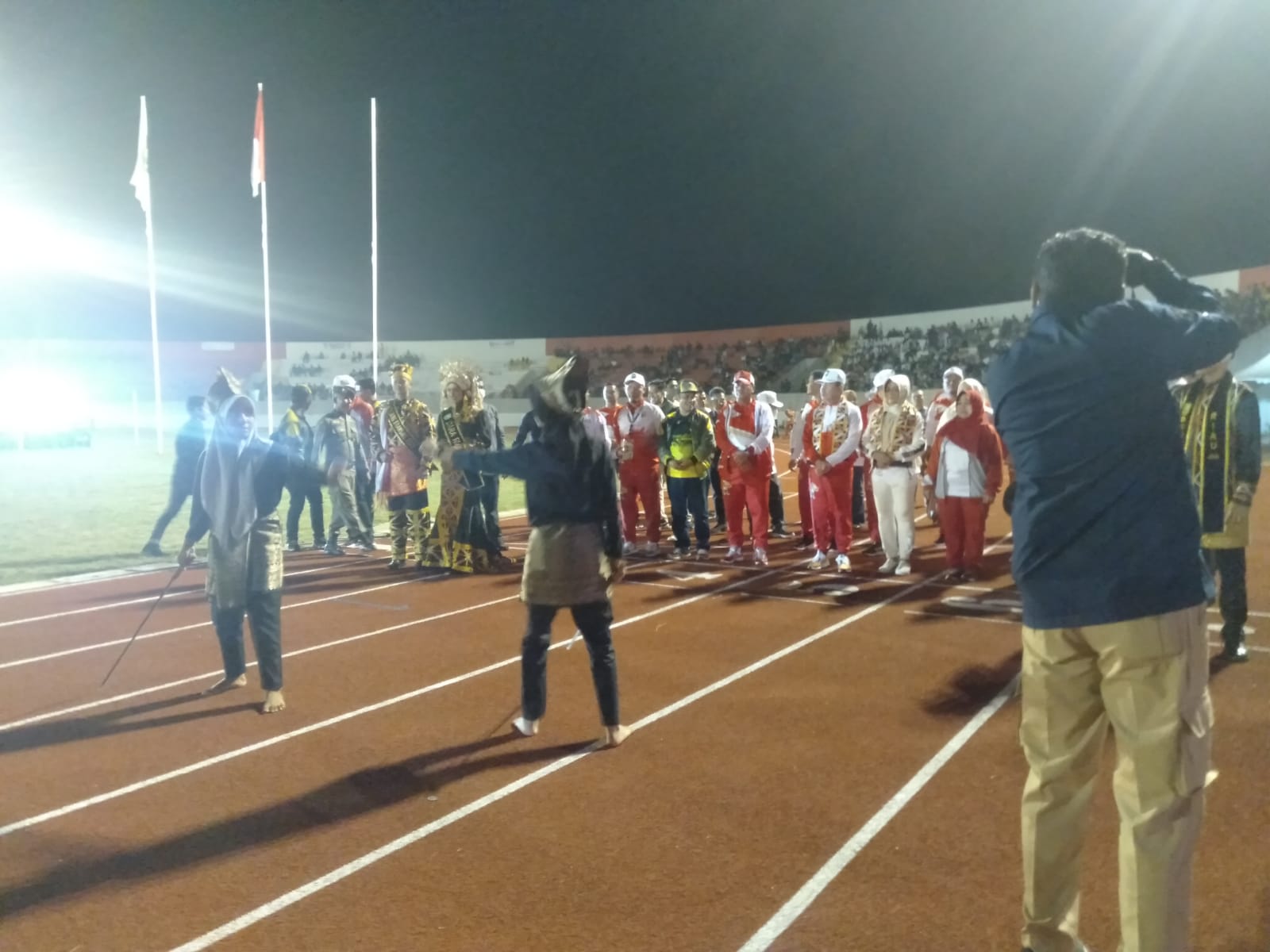 Sore Ini Laga Perdana Sepakbola Kuansing VS Bengkalis di Porprov X Riau