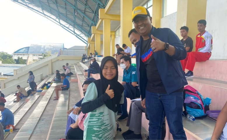 Dikunjungi Langsung Ketua KONI, Cabor Renang Pekanbaru Lampaui Target Sabet 15 Medali Emas 