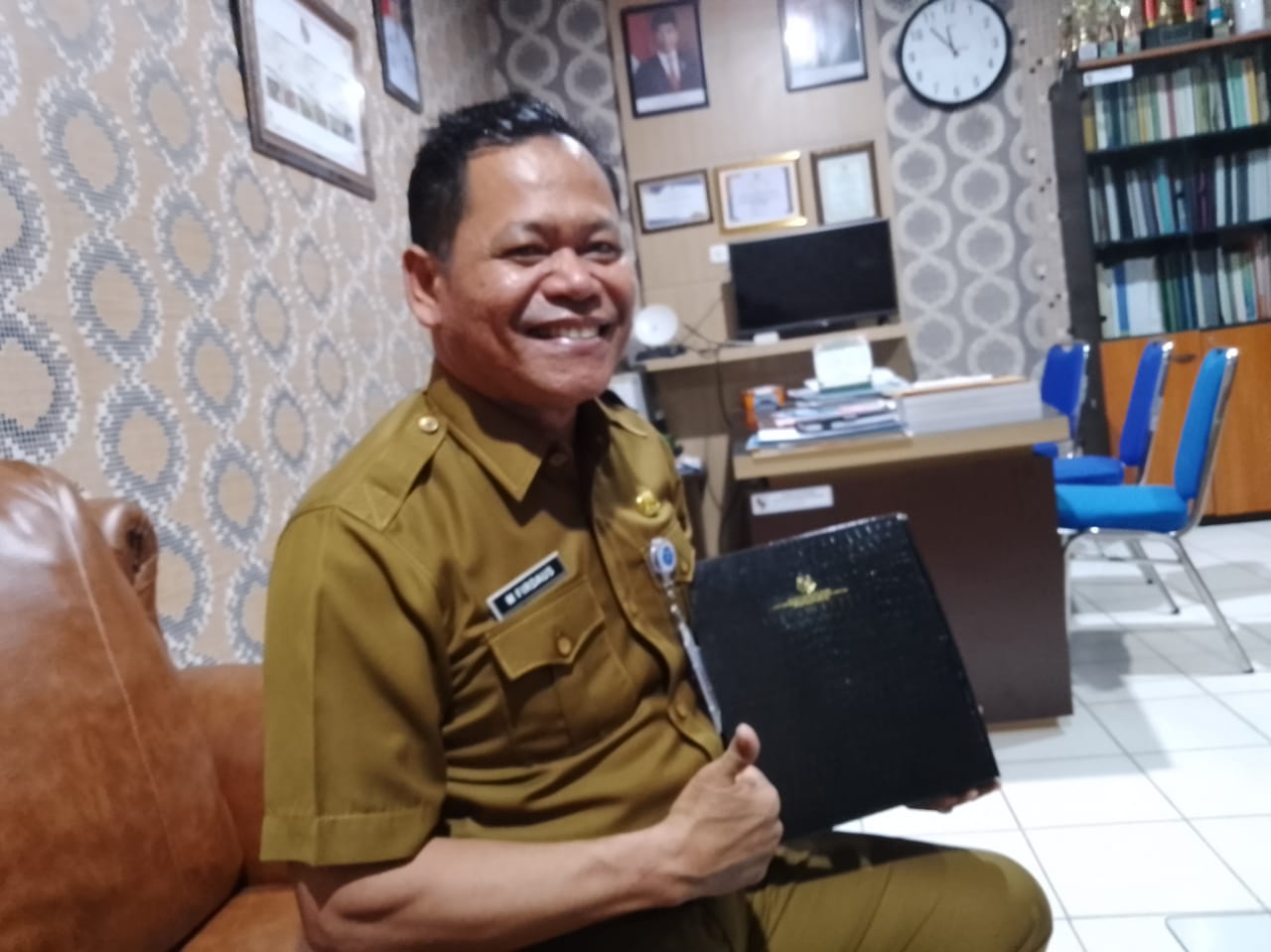Perdana Terapkan Kartu Tani di Riau, Distankan Pekanbaru Dapat Penghargaan