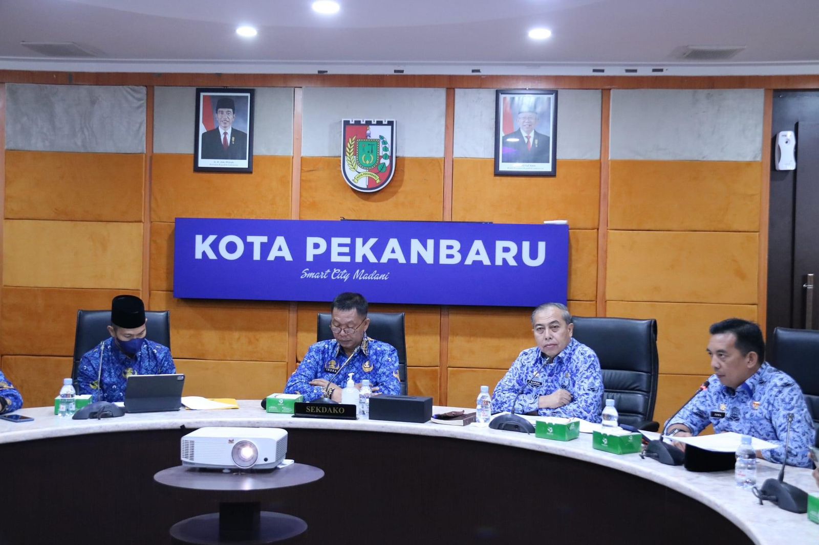 Rakor Dukungan Pemilu 2024, Pemko Pekanbaru Targetkan Partisipasi Pemilih Meningkat