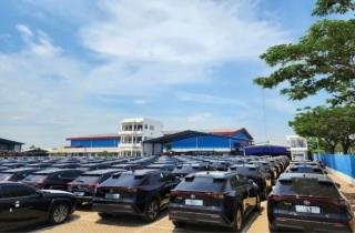 Seratusan Unit Kendaraan Listrik Toyota untuk G20 Tiba di Bali