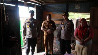 5 Rumah tak Layak Huni Direnovasi Polres Bengkalis