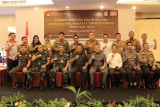 Gelar Coffee Morning Persiapan Pemilu 2024, Pj Walikota Pekanbaru Imbau Hindari Money Politik