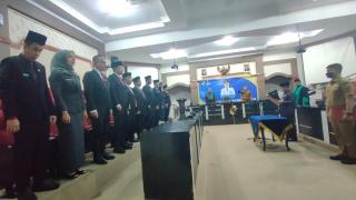 Kepala BKP-SDM Pekanbaru Lantik 11 Pejabat Eselon III