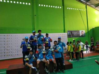 Mahasiswa Riau Raih Medali Emas dan Perak Cabor Sepak Takraw di POMNAS 17