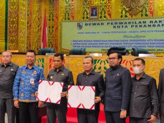 Tok! APBD Pekanbaru Tahun 2023 Disahkan Rp 2,699 Triliun