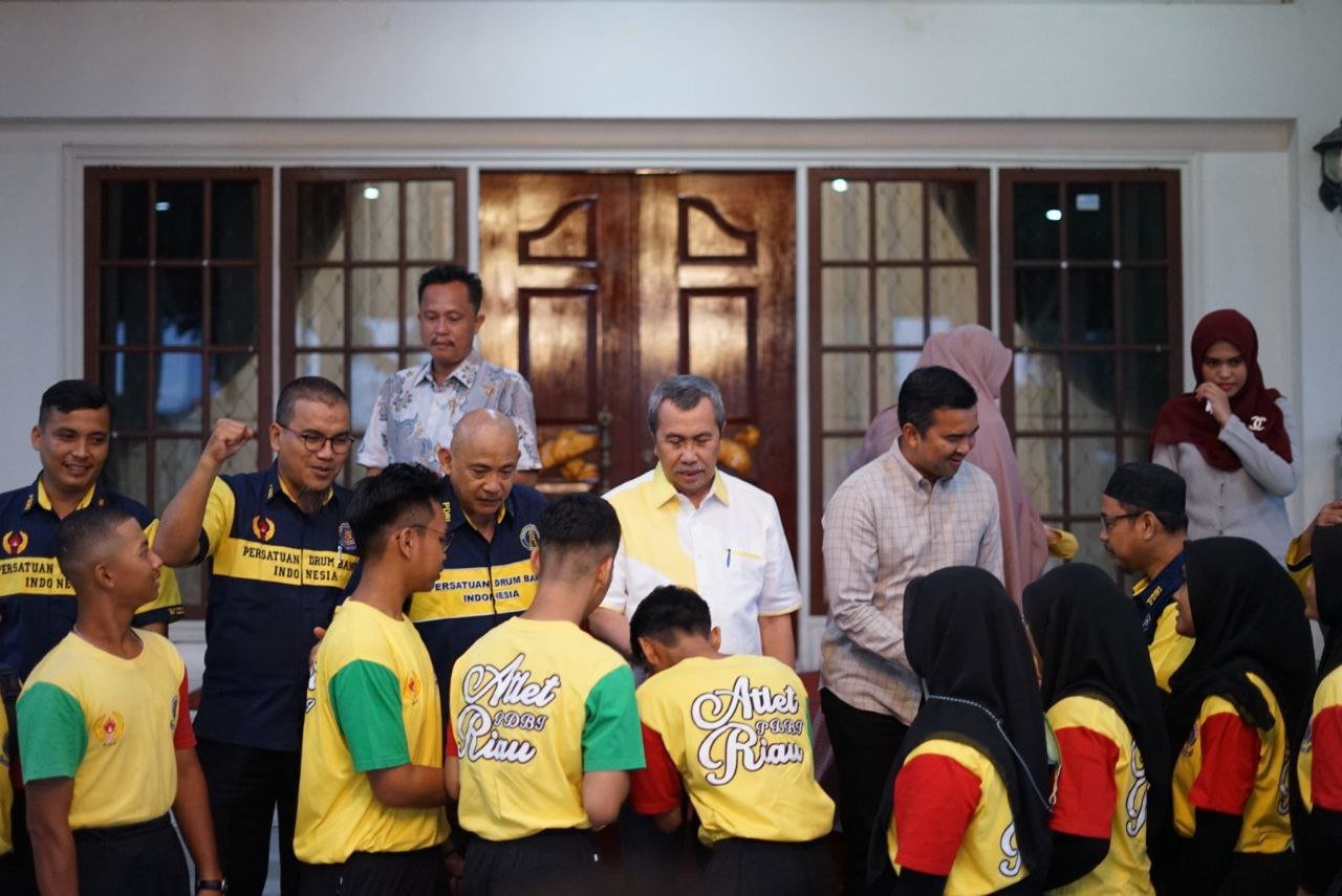 Gubri Syamsuar Lepas Keberangkatan Atlet PDBI Riau