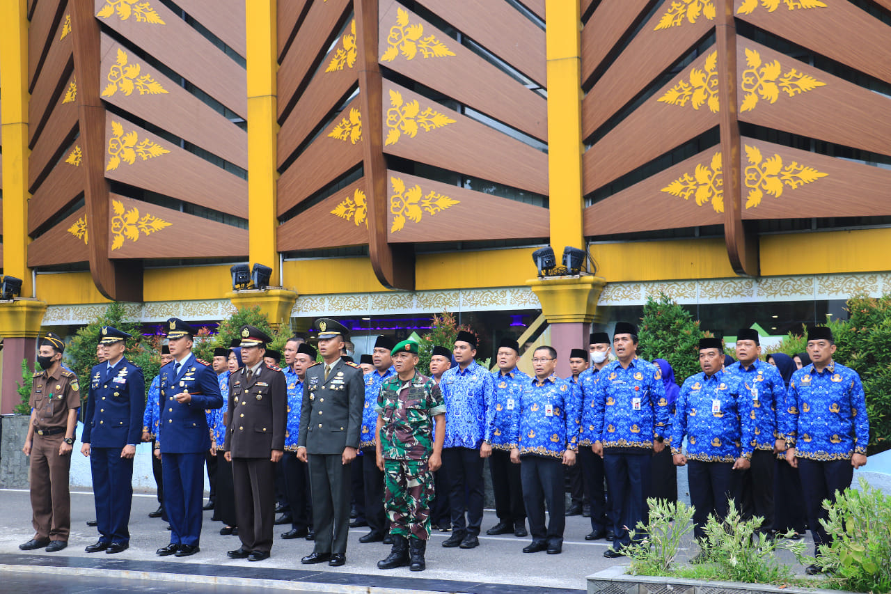 Pemko Pekanbaru Peringati Hari Bela Negara Ke-74 di Lapangan MPP