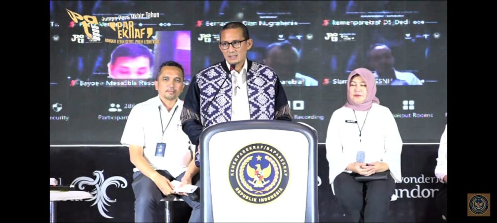Pariwisata Mulai Bangkit, 3,6 Juta Lapangan Kerja Diciptakan Sektor Parekraf di 2022