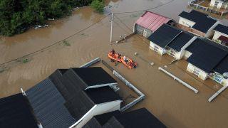BPBD Rohul Imbau Warga di Daerah Aliran Sungai Waspada Banjir