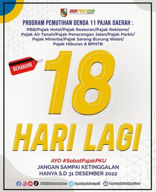 Pemutihan Dendanya Tinggal 18 Hari Lagi, Bapenda Pekanbaru Ajak Warga Segera Bayar Pajak