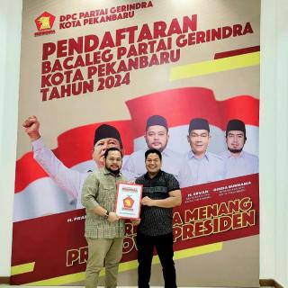 Tokoh Muda Aprianto Siap Maju Jadi Caleg DPRD Pekanbaru 2024