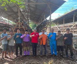 Bupati Adil Optimis Pemenuhan Kebutuhan Telur di Meranti