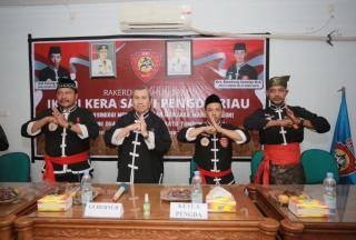 Gubernur Riau Syamsuar Buka Rakerda IKSPI Kera Sakti