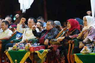 Momen Malam Budaya Hari Juang ke-77 TNI AD dan HUT ke-74 Infanteri di Riau