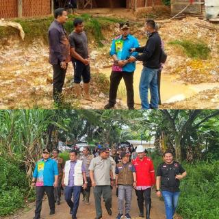 5 KK Rumah Warga Bencah Lesung Hancur Akibat Longsor