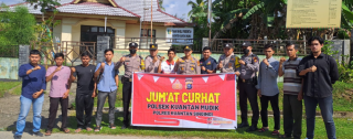 Karang Taruna Gunung Toar dan Polsek Kuantan Mudik Kolaborasi Bantu Masyarakat