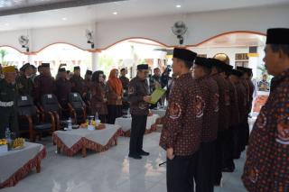 Gubri Lantik Pengurus DHC Badan Pembudayaan Kejuangan 45 Kabupaten Rokan Hulu