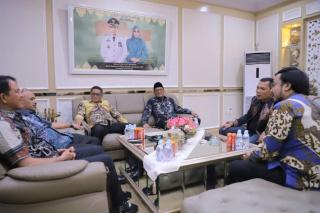 Pj Walikota Terima Kunjungan Walikota Padang, Bahas Potensi Kerjasama