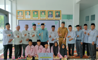 Wabup Husni Harap Baznas Siak Semakin Baik dan Berkualitas Kumpul dan Salurkan Zakat