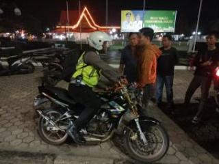 Polisi Tertibkan Balapan Liar, 39 Motor Diamankan
