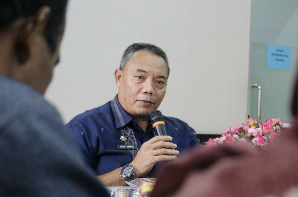 Dua Instansi Belajar Penyelenggaraan Kearsipan ke Dispusip Pekanbaru