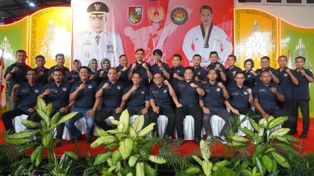 Target Juara Umum Porprov,  Mardiyansyah Nakhodai Taekwondo Indonesia Pekanbaru 