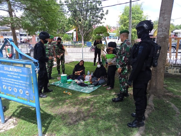 Patroli Gabungan Kamtibmas Sasar Empat Rute Titik di Kota Pekanbaru